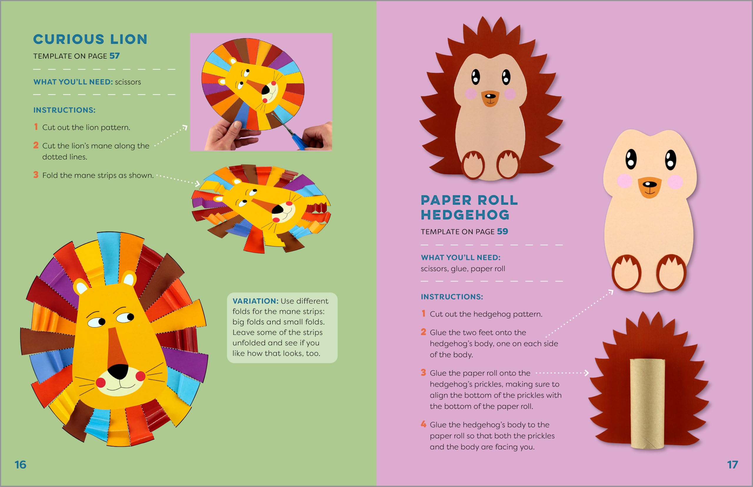 Paper Crafts for Kids: 25 Cut-Out Activities for Kids Ages 4-8