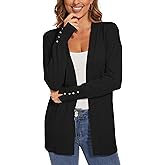 Spicy Sandia Women Cardigan Sweaters Lightweight Open Front Long Sleeve Sweater Coat Dressy Casual Trendy Professional