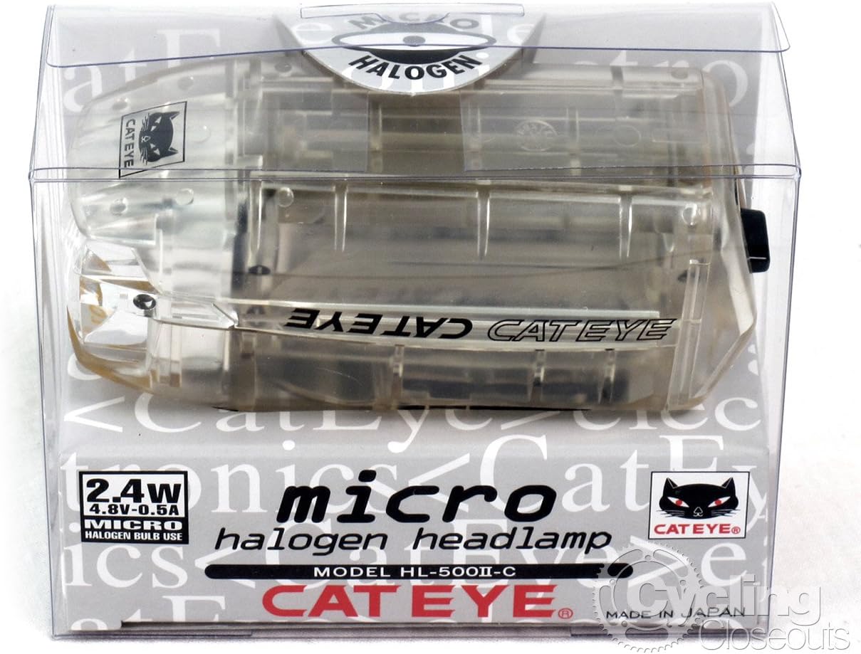 cateye micro halogen bike light