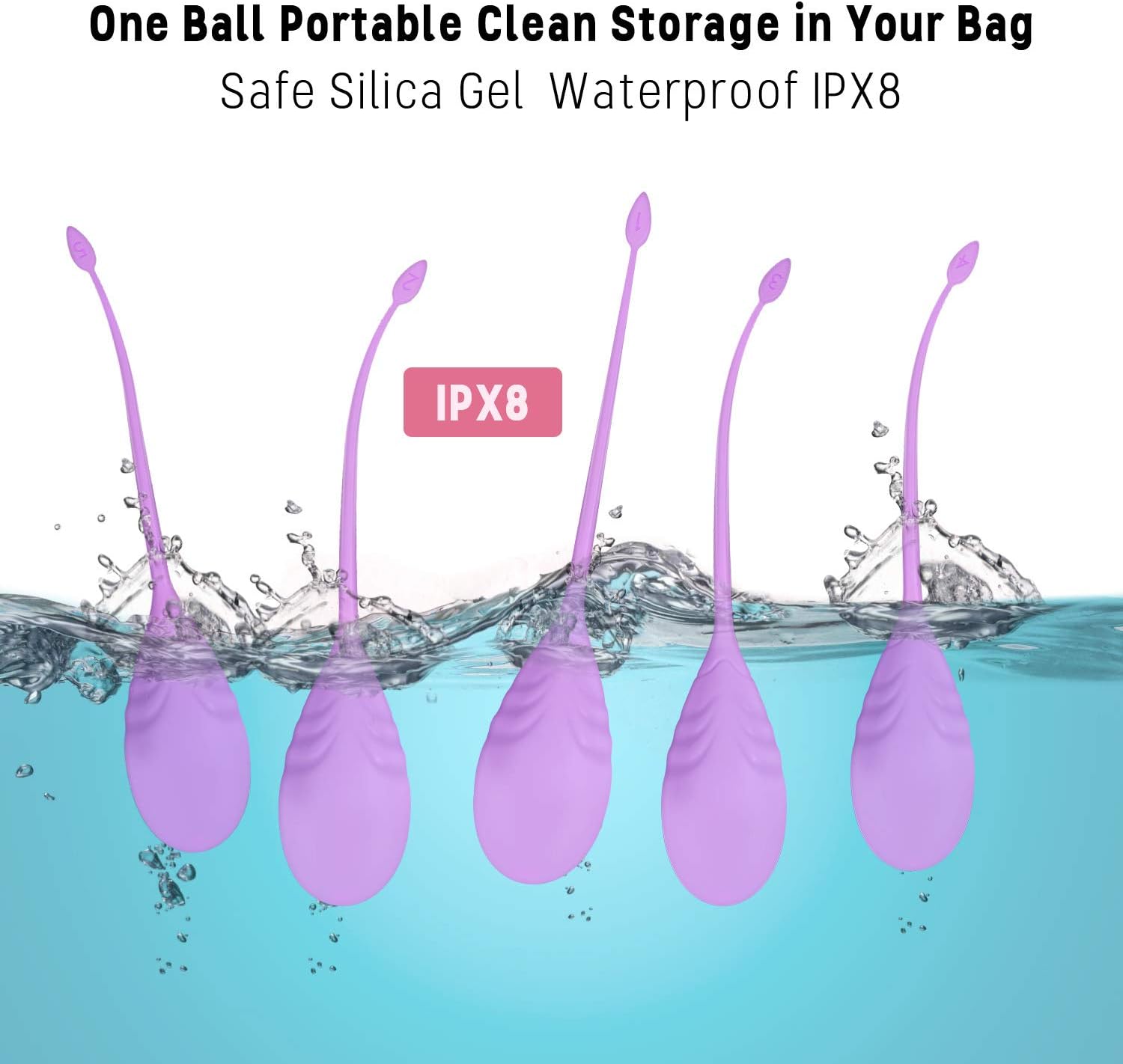 AFAC Kegel Exerciser, Kegel Balls for Women, Kegel Weights Pelvic Floor Exerciser, Ben Wa Kegel