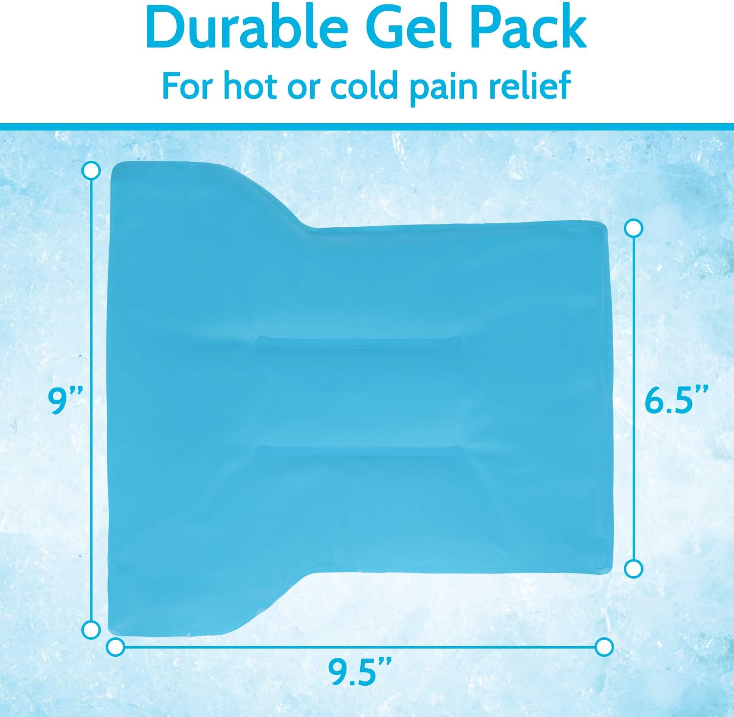 Arctic Flex Shoulder Ice Pack Brace - Cold Reusable Cool Gel Wrap, Hot Therapy - Immobilizer Compression Stability Support for Tendonitis, Dislocated Joint, Left and Right Rotator Cuff Arm Pain Relief: Industrial & Scientific