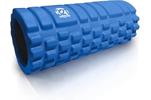 321 STRONG Foam Roller - Medium Density Deep Tissue Massager for Muscle Massage and Myofascial Trigger Point Release, with 4K eBook