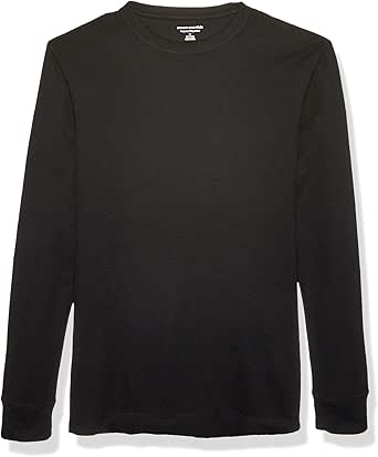 Regular-Fit Long-Sleeve Waffle Shirt 