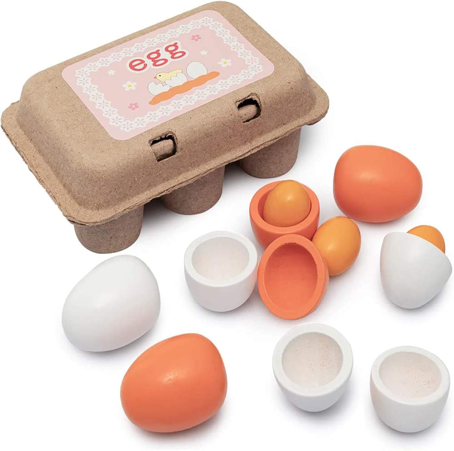 pretend play food eggs