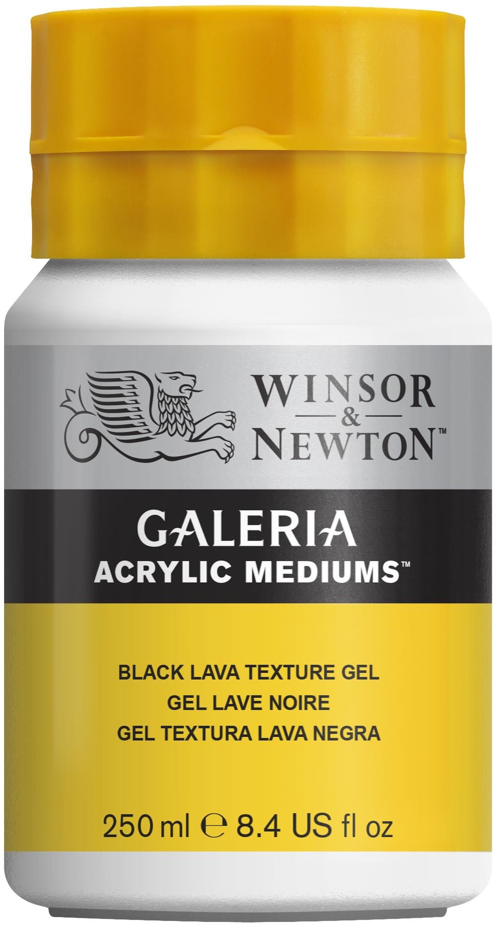 Winsor & Newton 3040812 Galeria Black Lava - 250ml
