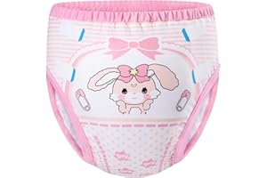 Littleforbig Soft Cotton Underwear Comfortable Washable Reusable Adult Training Pants - Baby Usagi