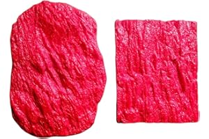 Concrete Masonry Form Stamp Set, 2 Stamps, 7.5"x5.5" & 6"x5". Use Stamps to create beautiful stone textures, for SMALLER Conc