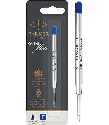 Amazon.com : PARKER QUINKflow Ballpoint Pen Ink Refill, Fine Tip