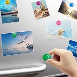 SPANN Magnetic Stainless Steel Strips 4Pcs 30cm w/ 10 Magnets Office Home view 3