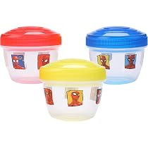 Boîte Repas Enfant Marvel Avengers - Lunch Box Plastique 17x13x6,5 Cm - Lavable Au Lave-vaisselle - 3