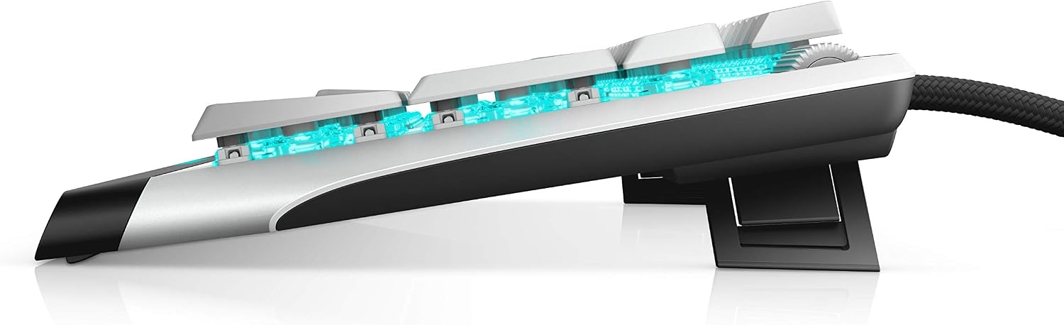 Alienware 510K Low-Profile RGB Mechanical Gaming Keyboard, US Layout - AW510K (Lunar Light) - Image 3