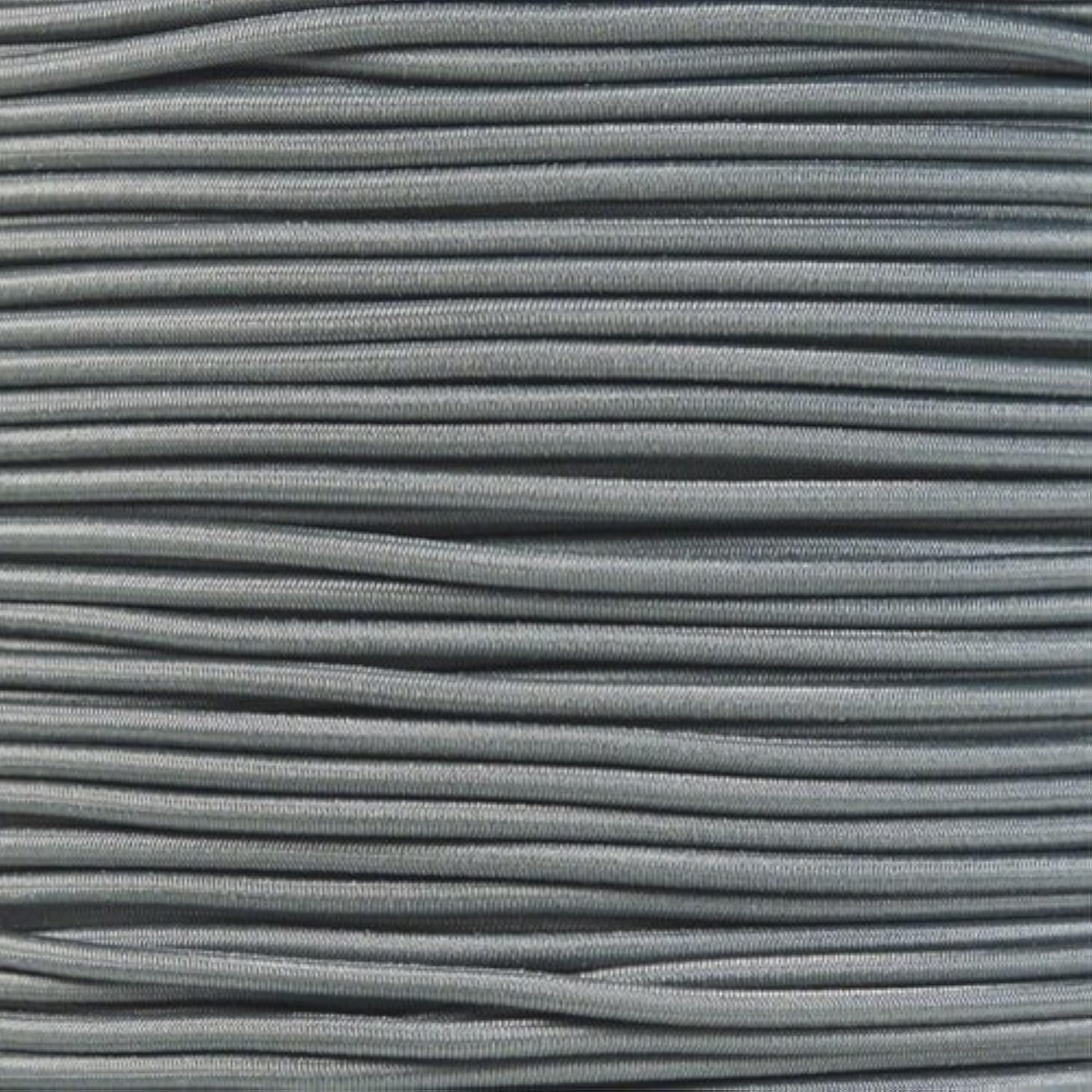 West Coast Paracord Shock Stretch Bungee Cord – 1/8 Inch Diameter (10 Feet, Charcoal Gray)