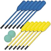 Champion Sports Soft Foam &amp; Rhino Skin Polo Sets &ndash; Durable Foam Polo Sets with 12 Sticks &amp; 2 Balls, Safe, Lightweight Equipment for All Ages &ndash; Indoor/Outdoor Gym &amp; PE Games