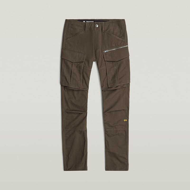 Homme Pantalon Rovic Zip 3D Regular Tapered, brun (wren D02190-E064-H336), 35W / 38L