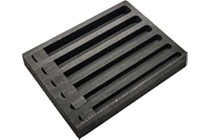 PLAY AS PRO Graphite Ingot Mold,Metal Melting Refining Crucible Tool,Casting Smelting Molds for Melting Refining Gold Silver Aluminum Copper Brass