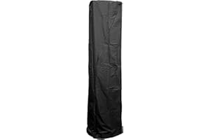 Hiland HVD-SGTCV-B Heavy Duty Waterproof Square Glass Tube Heater Cover-92, 92", Black