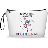 ARIOSEY Cheer Makeup Bag, Multicolour, Cheerleader Gift, Travel Organizer