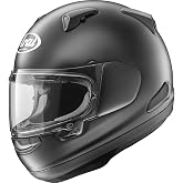 Arai Quantum-X Solid Adult Street Motorcycle Helmet - Black Frost/Small