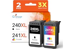 PG-240XL/CL-241XL Ink Cartridges Replacement for Canon 240XL 241XL Combo Pack Printer Ink 240 241 Work with PIXMA MG3620 MG36