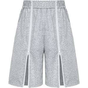 JIZYO Kids Post Knee Leg Surgery Recovery Tear Away Pants Side Zipper Full Open Breakaway Sweatpants