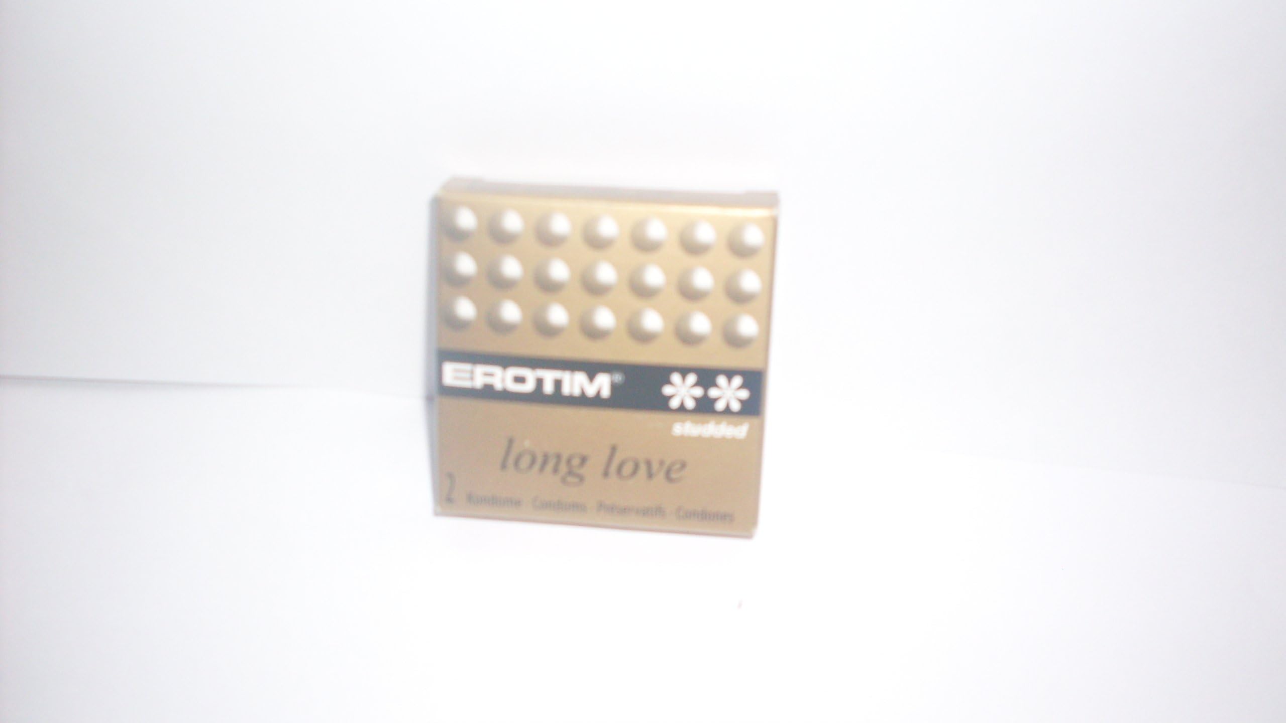Erotim Long Love Condom studded ( pack of 1)