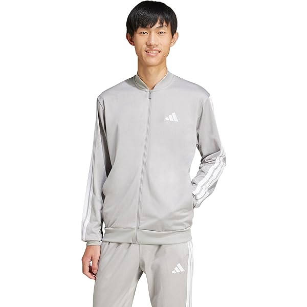 adidas ORIGINALS MEN'S '80S LUXE PREMIUM EMBOSSED 3-STRIPES TRACK