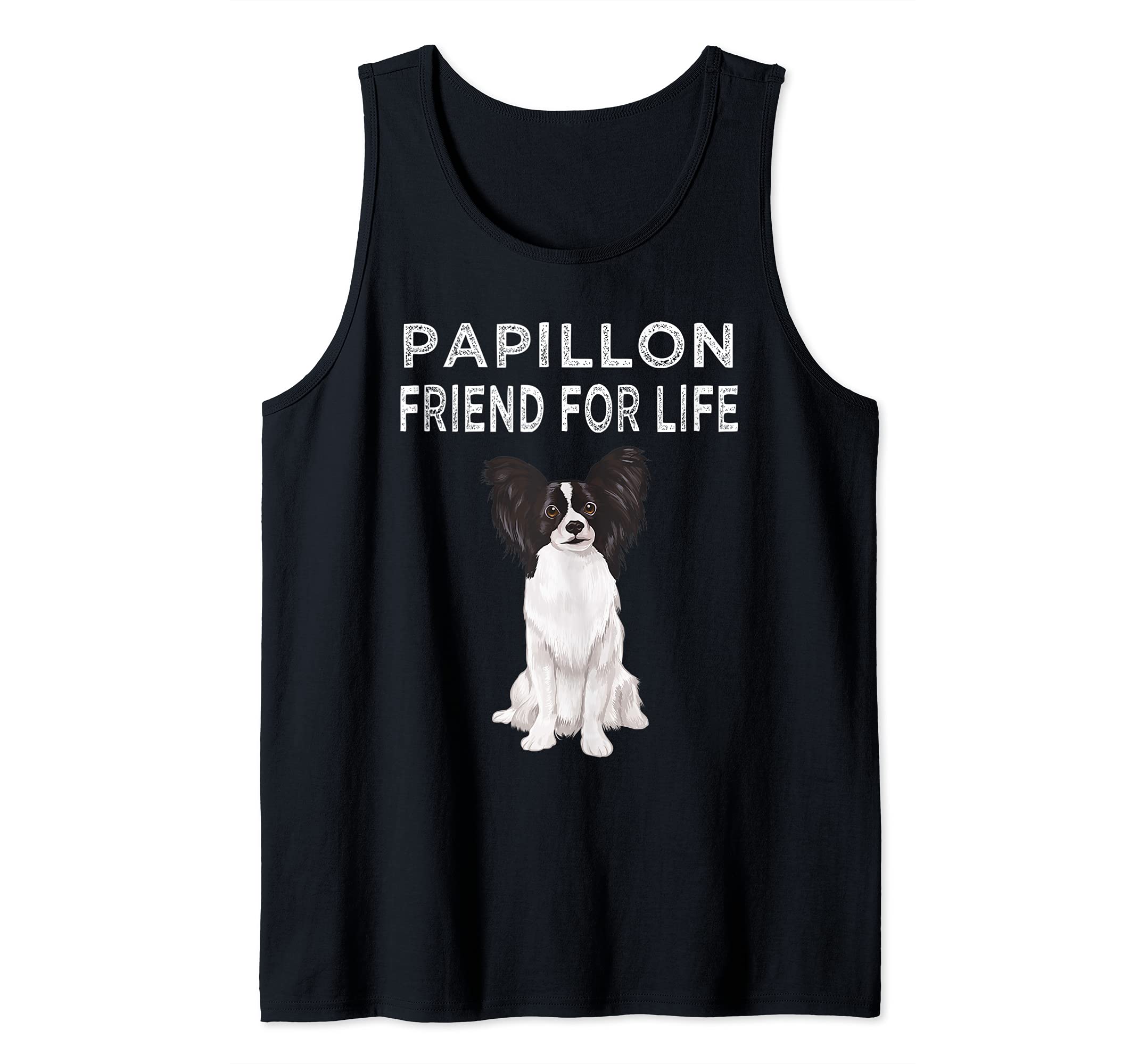 Papillon Friend For Life Dog Lover Friendship Tank Top