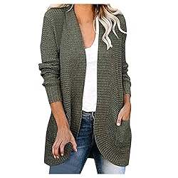 ADJHDFH Knit Sweater For Women Brown Sweaters For