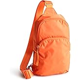 Vera Bradley Women's Ripstop Lorman Sling Backpack, Koi Orange, One Size