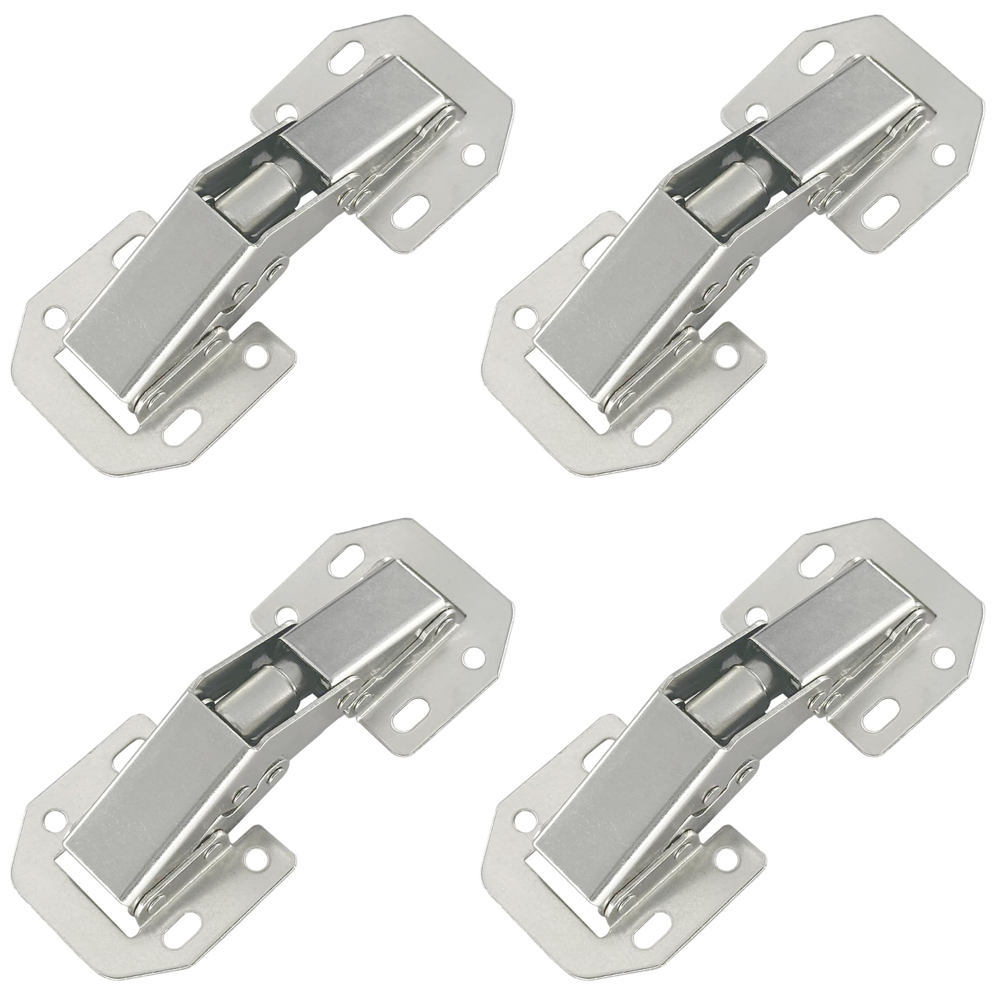 4 PCS 90 Degree Cabinet Door Soft Close Hinges