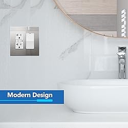 LIDER Double Decorator Wall Plate, Impact