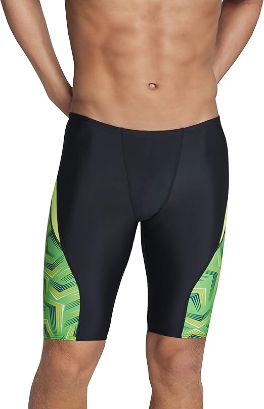 Speedo Men's Swimsuit Jammer Prolt Printed Team Colors Swim Briefs