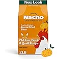 Made by Nacho Premium Dry Kibble Infused with Bone Broth 2lb Bag Cat Food (Cage-Free Chicken, Duck & Quail)