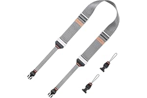 K&F Concept Camera Neck Strap for Photographers with Quick Release, Adjustable Camera Shoulder Sling Strap