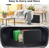 Panana Portable Massage Bed Black Adjustable Height Wooden Legs view 6