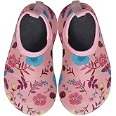 BomKinta Kids Water Shoes Boys Girls Barefoot Quick Dry Non-Slip Aqua Socks for Beach Swimming Pool