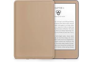 Tacky Design Solid Color Skin for Kindle Paperwhite Skin Wrap Decal Classic Color Vinyl, Premium 3M Decal Sticker for Full Surface Coverage (Brown, Paperwhite (11th Gen, 2021))