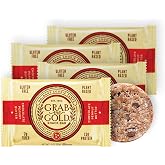 Snack Bars by Grab The Gold - Organic, Gluten Free, Vegan, Kosher, &amp; Dairy Free - 11g of Protein &ndash; Chocolate Peanut Butter (4 Count)