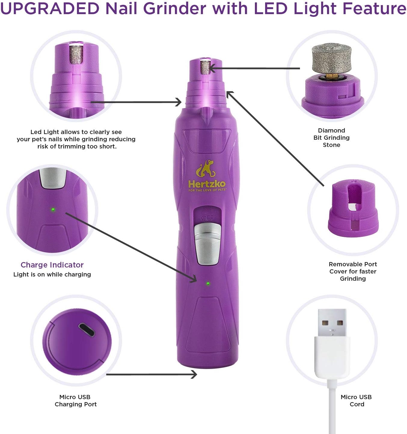 hertzko nail grinder