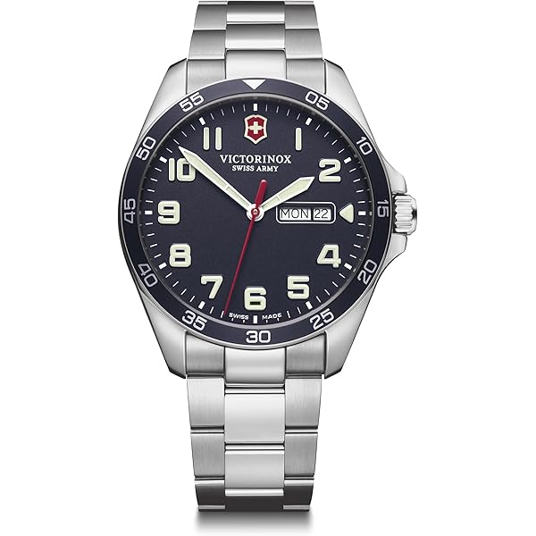 VICTORINOX FieldForce Chrono 241857 Man Steel Watch : Amazon.ca