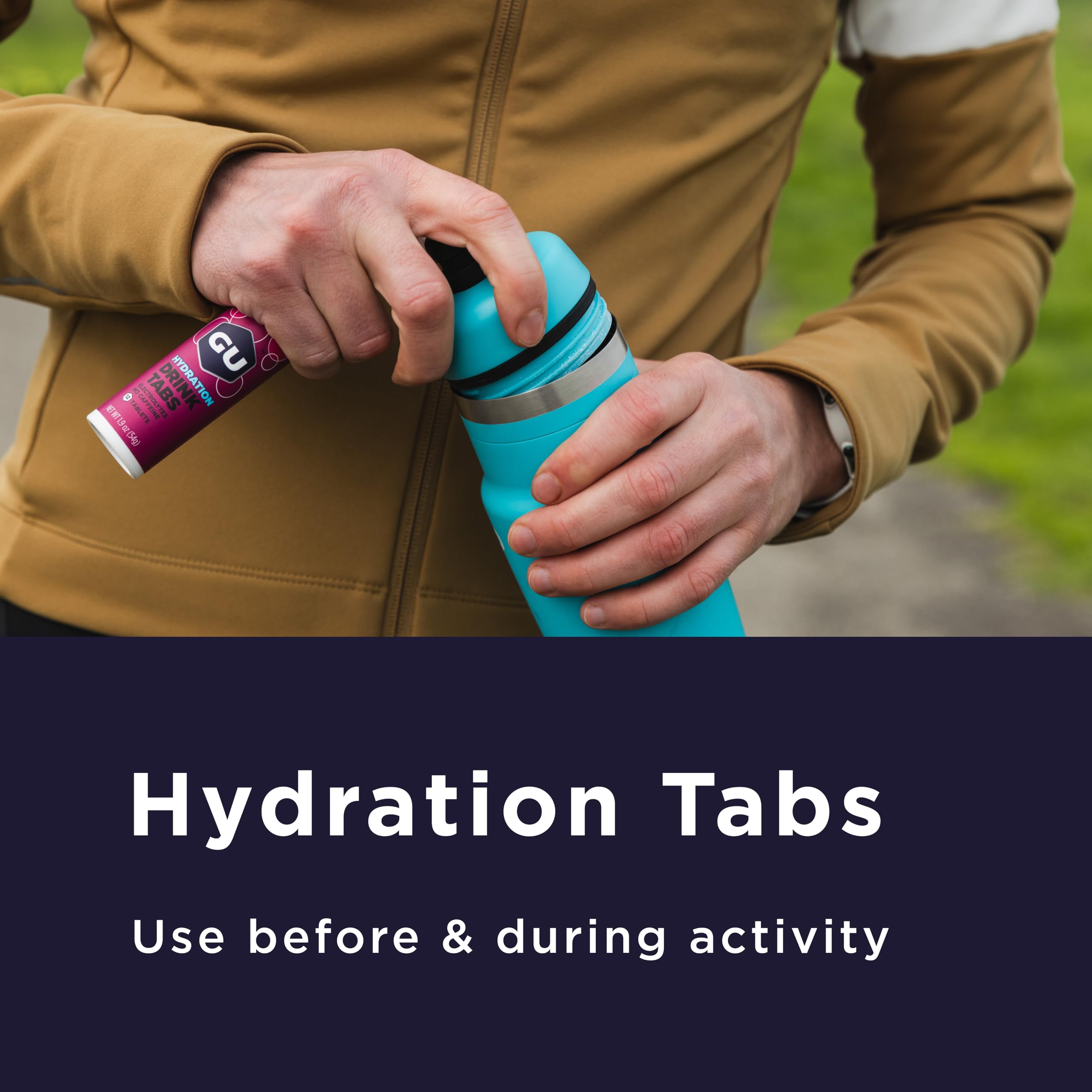 GU Energy Hydration Electrolyte Drink Tablets, Enhanced Endurance Sports Drink for Running, Cycling, Triathlon, 4-Count (48 Servings), Assorted Flavors