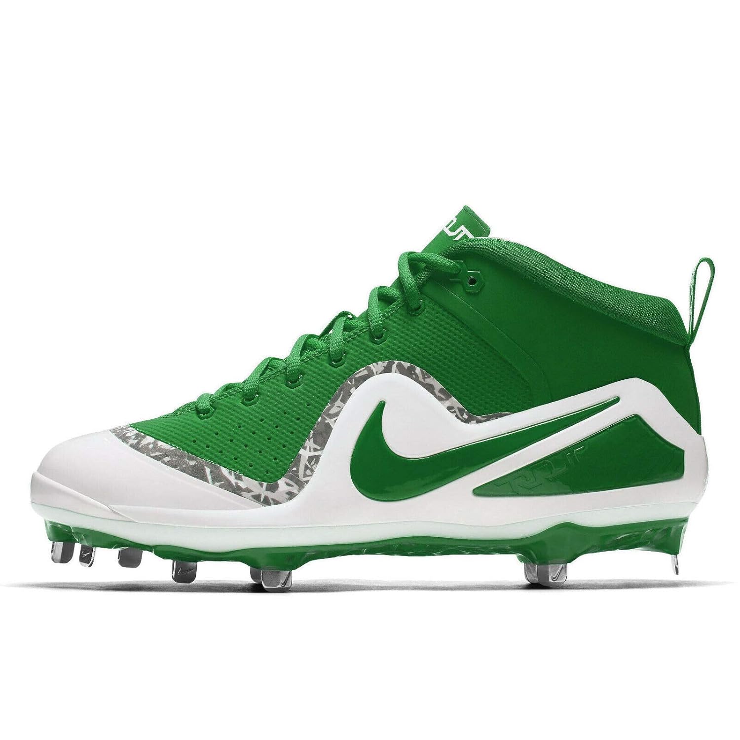 mike trout cleats green