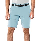 33,000ft Men's Golf Shorts 9" Dry Fit Stretch Golf Short UPF 50+ Lightweight Flat Front Golf Shorts with Pockets