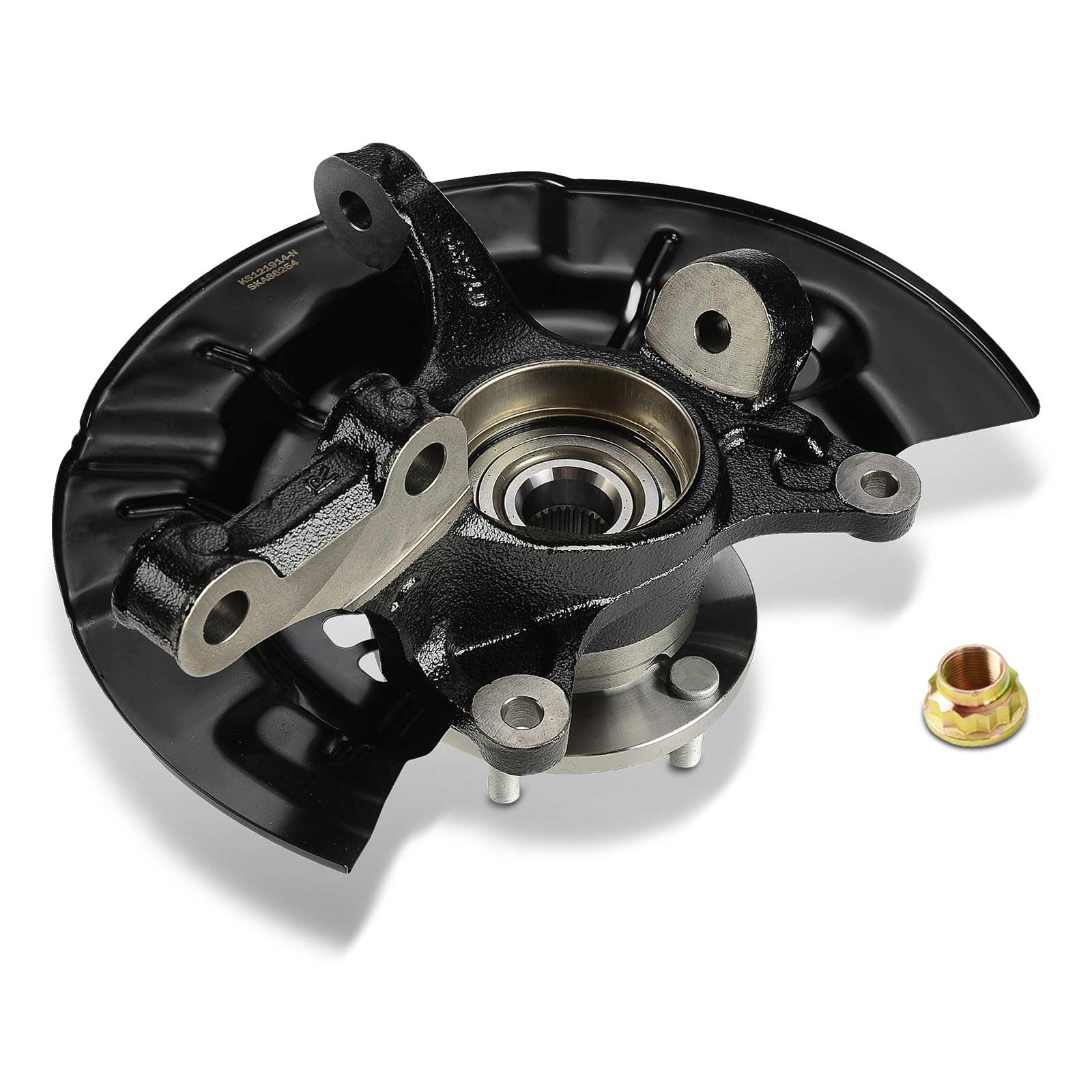 Photo 1 of A-Premium Front Steering Knuckle & Wheel Bearing Hub Assembly Compatible with Toyota Camry 2012-2017, Avalon 2013-2016, w/5-Lug, Right Passenger Side, Replace # 4321106240