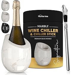 Homeries Marble Wine Chiller Bucket - Wine