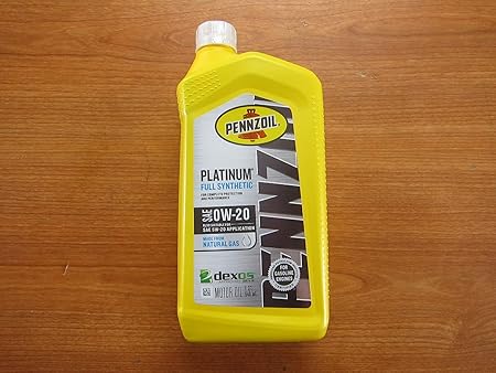 Amazon Mopar Pennzoil プラチナフル合成dexos Sae 0w オイル 1クォート 車用エンジンオイル 車 バイク
