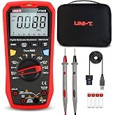 UNI-T Digital Multimeter UT161B, True RMS 6000 Counts Multimeter Tester | 1000V AC/DC NCV, Measures Voltage Current Resistance Capacitance Frequency Duty Cycle, Tests Diodes Transistors