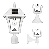 Gama Sonic Baytown II Bulb White Outdoor Solar