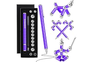 YYMHMF Fidget Pen Gifts For Teen Girls - Christmas Stocking Stuffers For Teens Boys Fidget Toys Adults Cool Stuff Gadgets - Best Friend Teen College Guys Gifts - Office Supplies For Desk Anxiety Relief