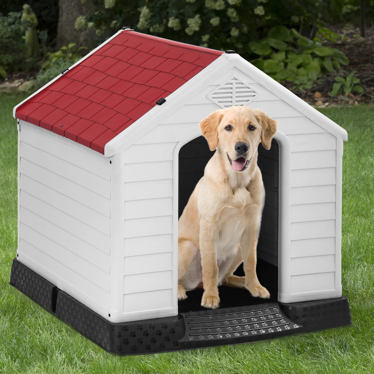 Dog Crates Medium/large FDW Dog House Indoor Outdoor Durable House